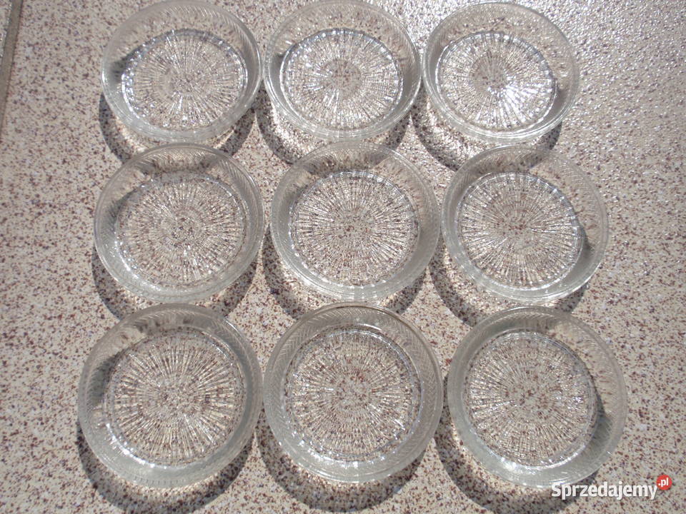 Podstawki szkło szklane łódzkie Łódź