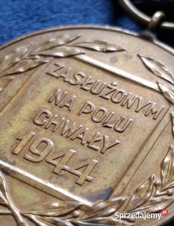 Medal Zasłużonym na Polu Chwały brązowy pomorskie Wejherowo