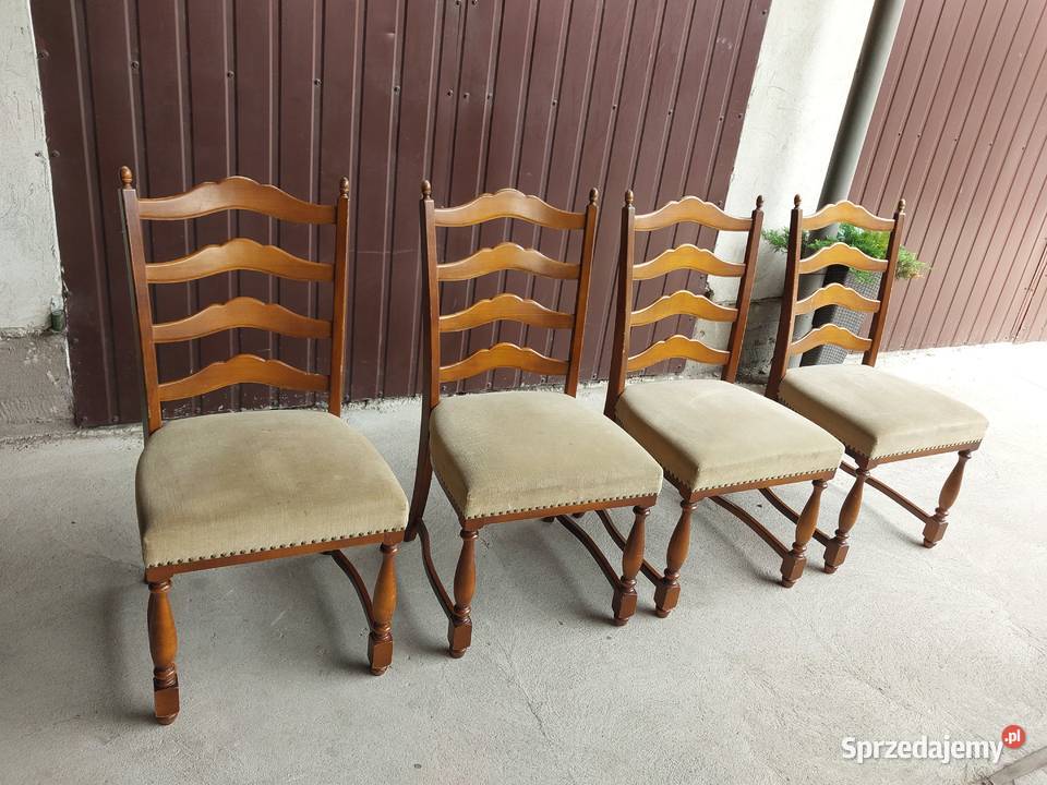 komplet krzeseł 4 sztuki 486 Krzesła kujawsko-pomorskie Byczyna