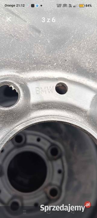 Felgi stalowe 16 do BMW Kołpaki śląskie Chorzów