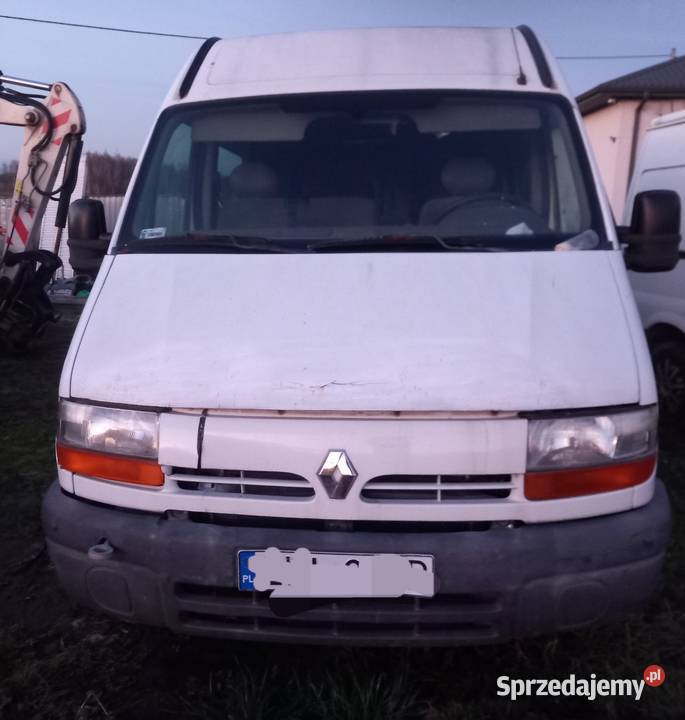 Renault master uszkodzony Szuminka