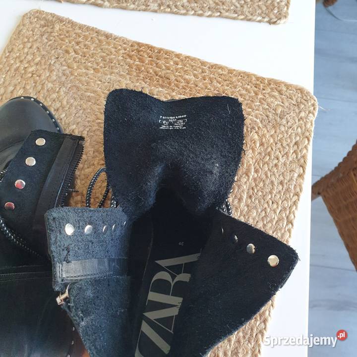 Botki Zary skóra Dzierżoniów
