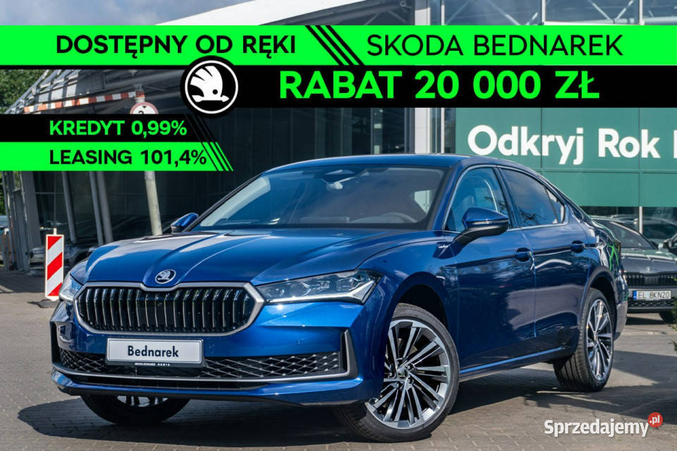 koda Superb LK 20 TDI 193 DSG 4x4 Dostępna ręki