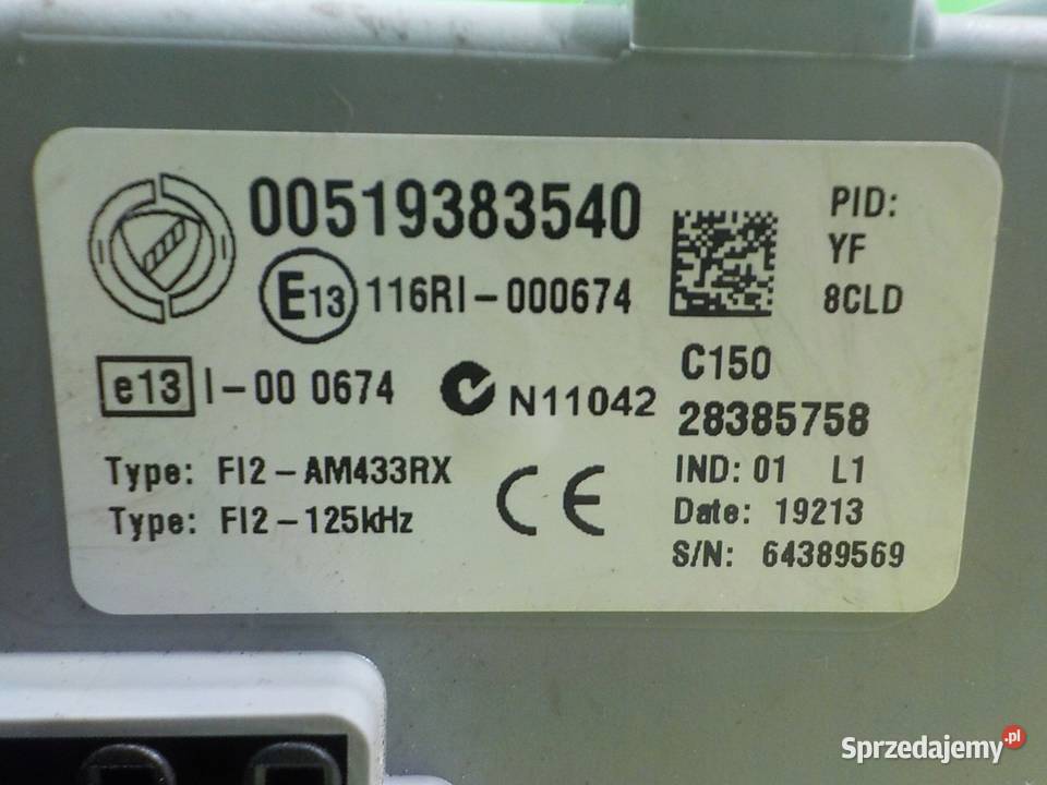 FIAT DOBLO II 13r VAN skrzynka bezpiecznikow sprzedam