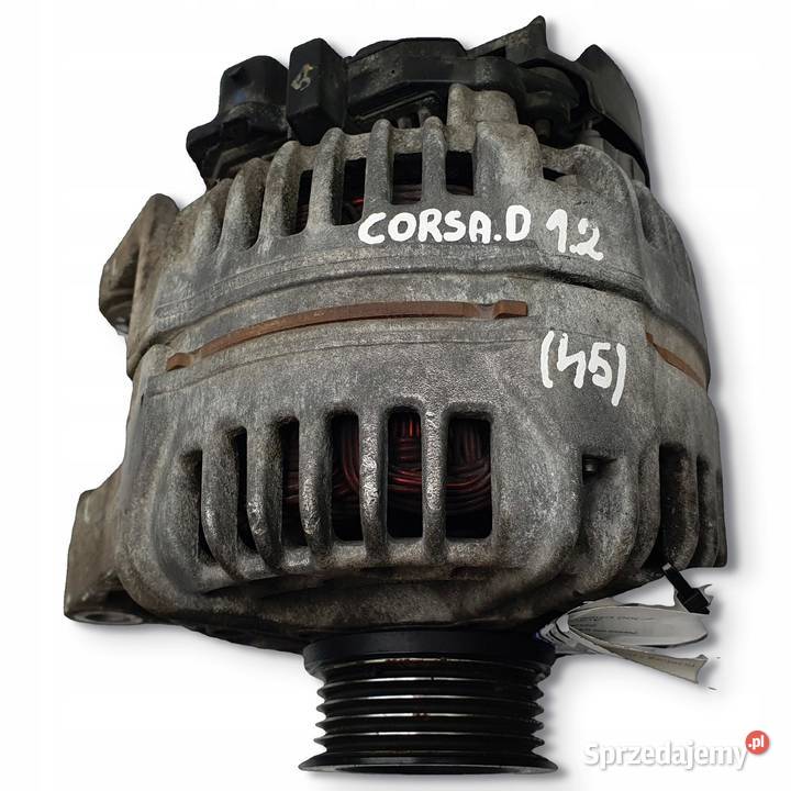 ALTERNATOR Opel Corsa D 12 16V Bosch 0124425057 osobowe Chełm