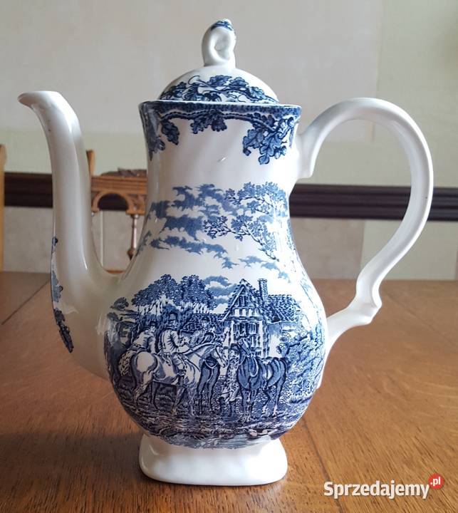 Porcelana angielska zestaw do kawyherbaty 6 osób Warszawa