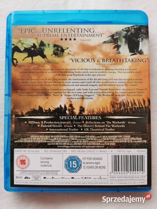 The Warlords Władcy Wojny Bluray En 2007 Wytrzyszczki