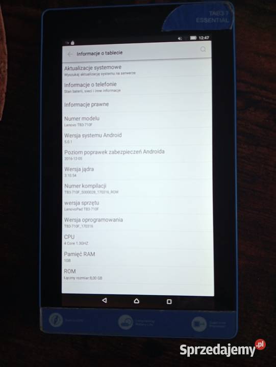 Tablet Lenovo Tab3 7 Essential TB3710F Sprawny Wrocław