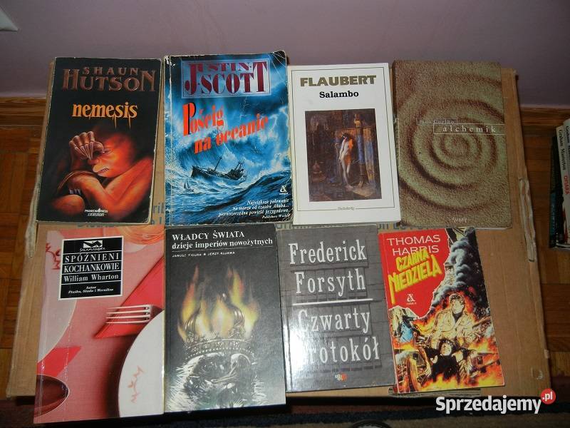 Książki sensacja horror thriller beletrystyka Wrocław