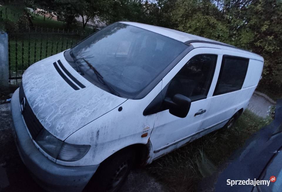 Vito 22 CDI Okazja super 6 osobowy silnik Studzian