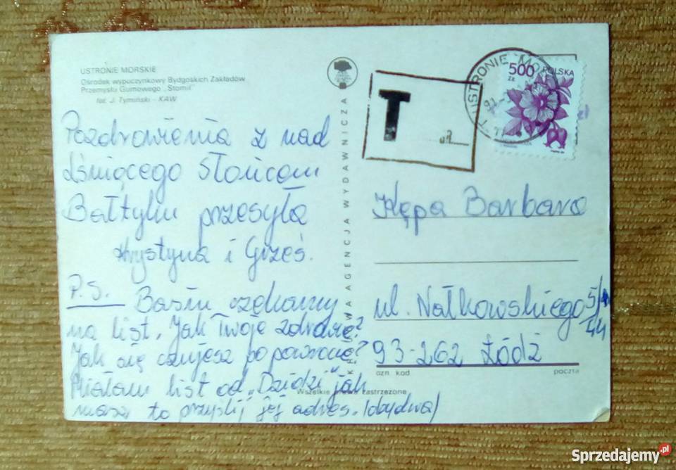 USTRONIE MORSKIE OŚRODEK WYPOCZYNKOWY STOMILU Piszczac sprzedam