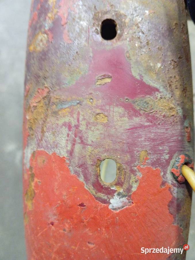 ŻAK sztywniak bagażnik błotnik lampka mały Grzegorzew