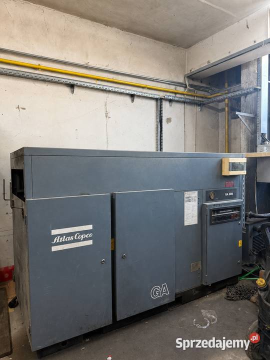 Kompresor śrubowysprężarka śrubowa Atlas Copco Niechcice sprzedam
