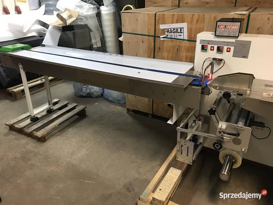 MASZYNA PAKUJĄCA 3 SERWO DOLNY PODAJNIK Elbląg