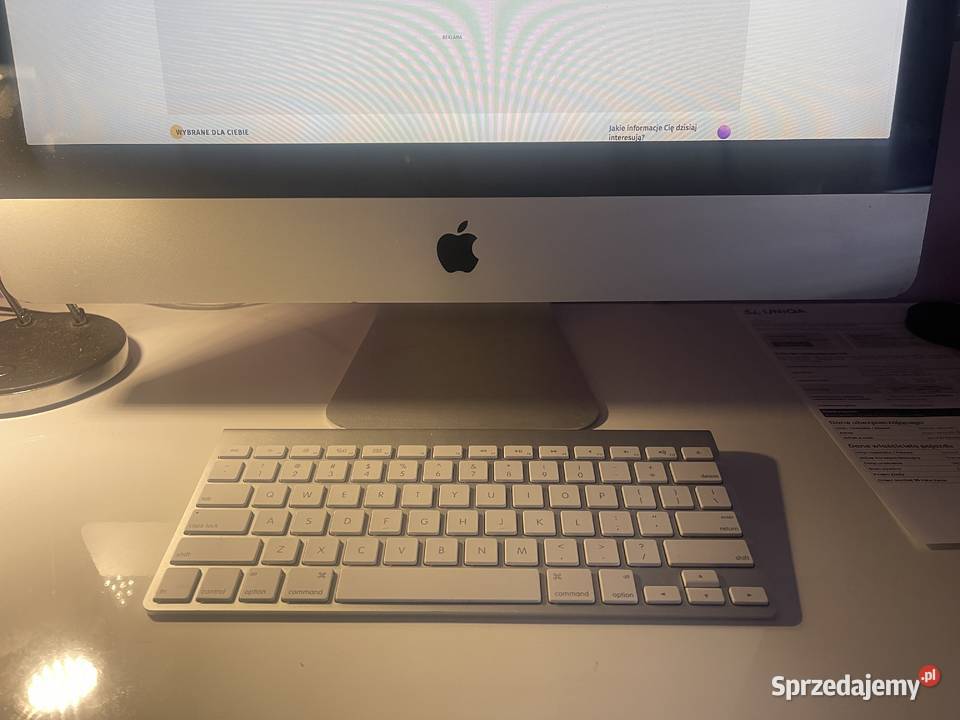 iMac Apple komputer 215 cala klawiatura Apple Pozostałe Łódź