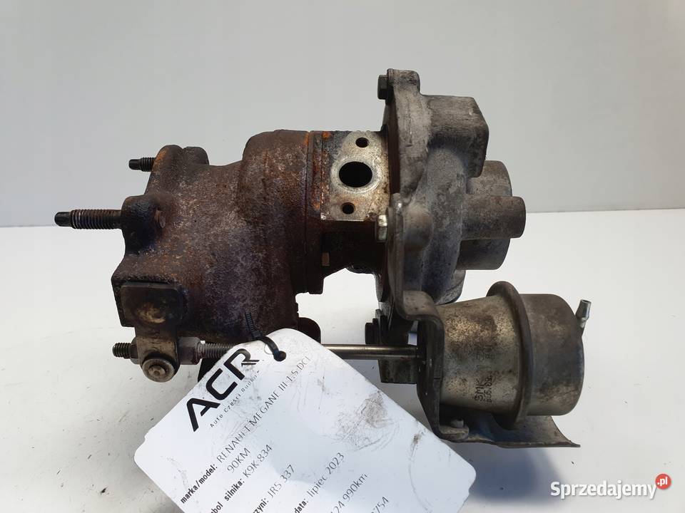 Renault Megane III 15 DCI TURBOSPRĘŻARKA turbo Turbosprężarki