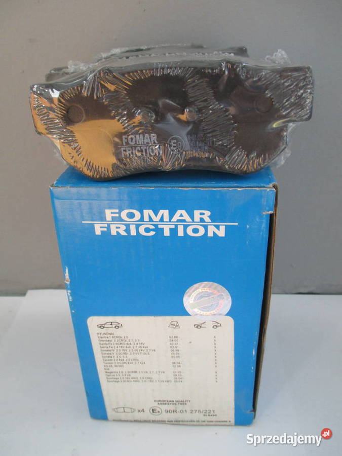 KLOCKI HAMULCOWE TYL HYUNDAI ELANTRA SANTA FE łódzkie Łódź