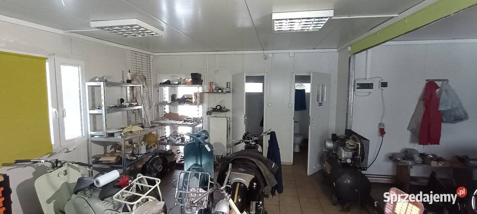 Budynek 90m2 z płyt warstwowych do przeniesienia Przegędza sprzedam