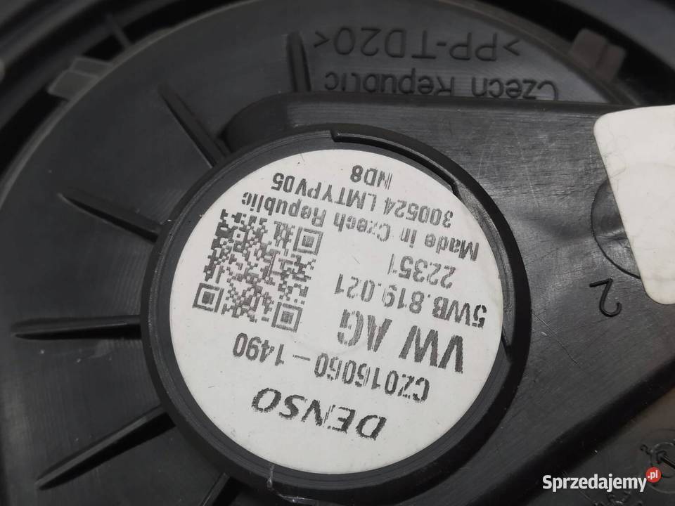 DMUCHAWA NAWIEWU REYZSTOR EU 5Q0907521F Motoryzacja