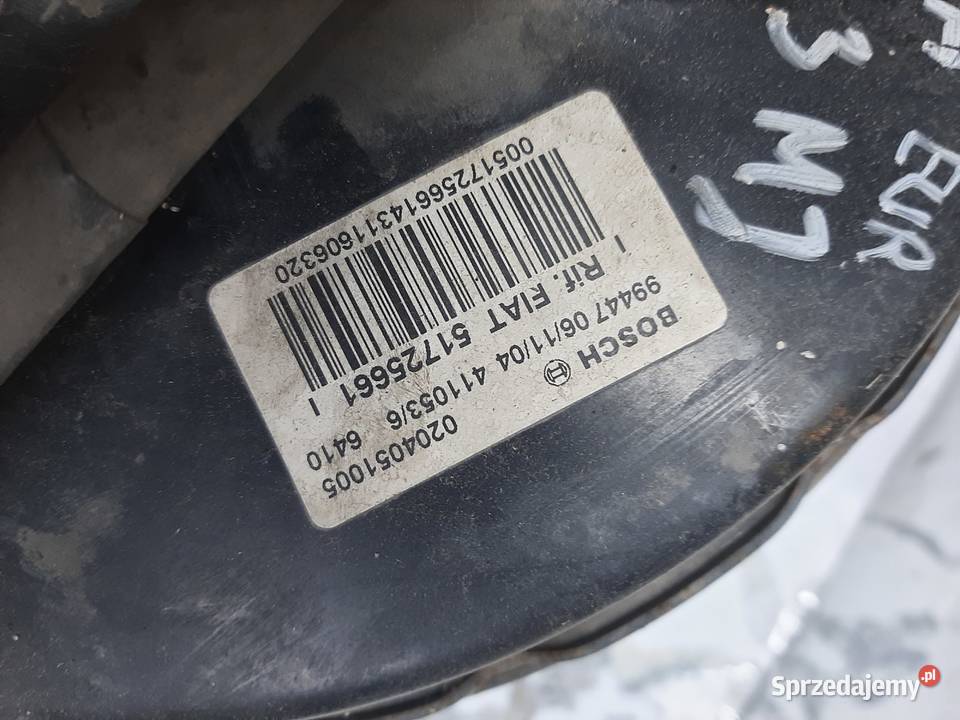 Fiat Idea Lancia Mussa serwo pompa hamulcowa Ksawerów sprzedam