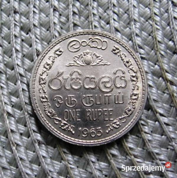 Cejlon 1 Rupia 1963r Kalisz sprzedam