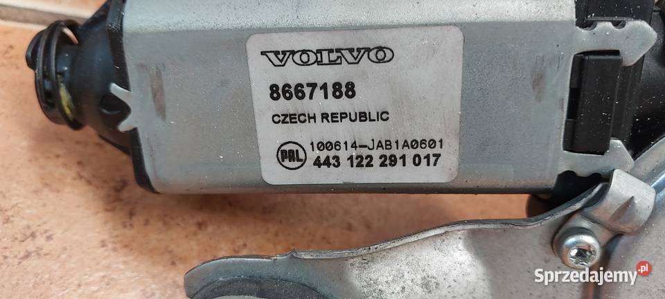 Silnik wycieraczki klapy bagażnika Volvo V70 II zachodniopomorskie Szczecin