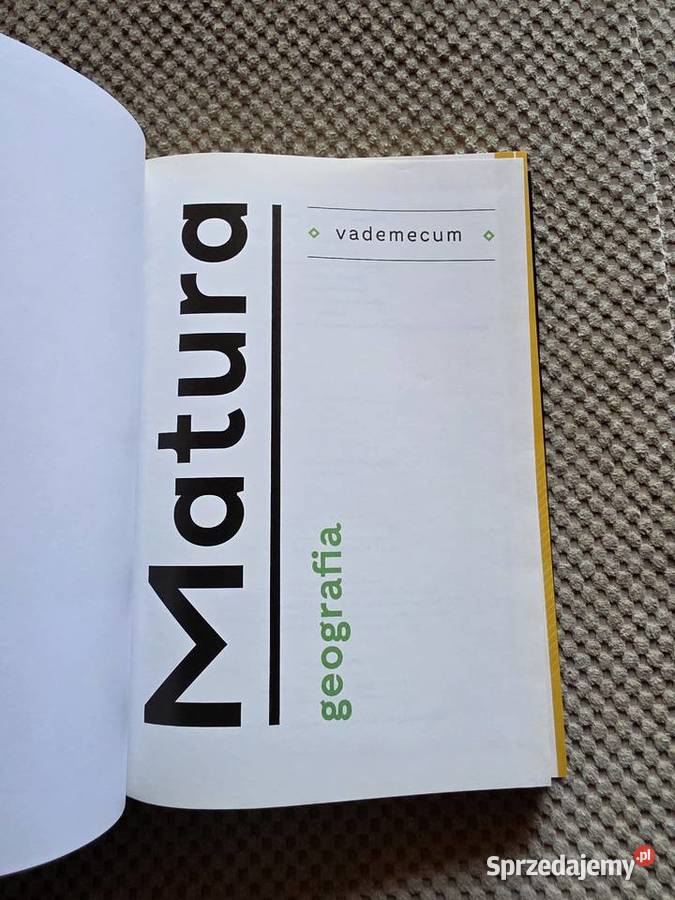 MATURA geografia vademecum Kraków
