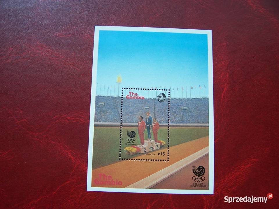 Gambia 1988 MNH Sport Olimpiada Seul ms Tychy