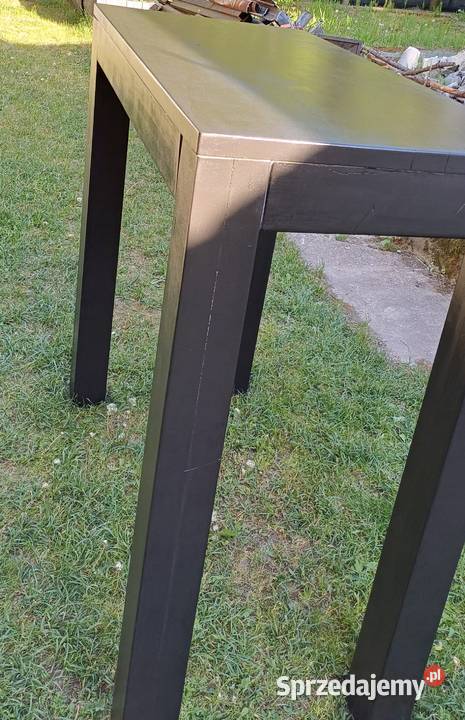 Stół barowy drewniany czarny bufet bar sprzedam