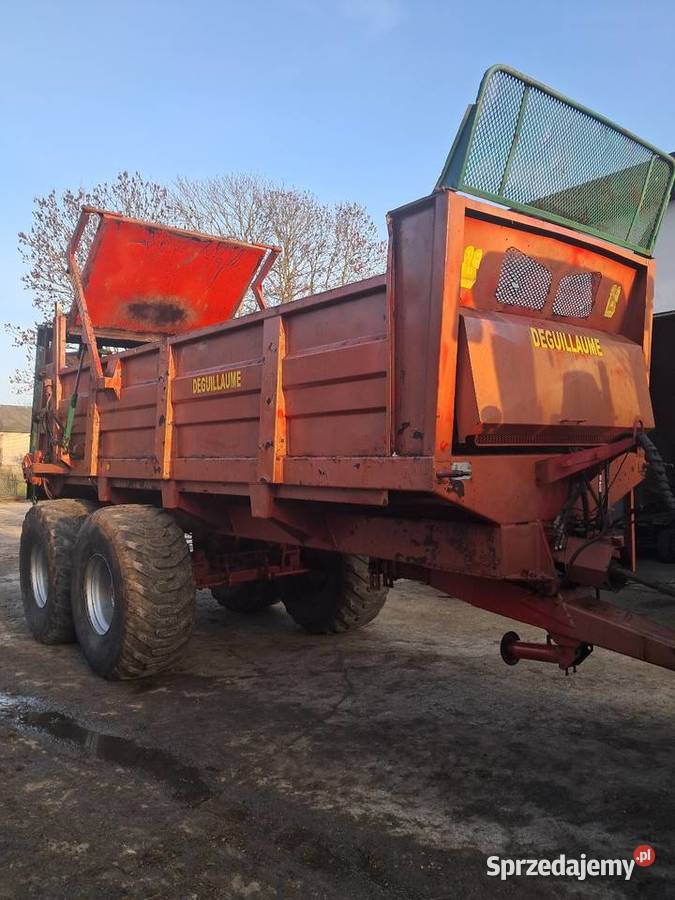 rozrzutnik obornika Deguillaume 1820ton nowe Zambrów