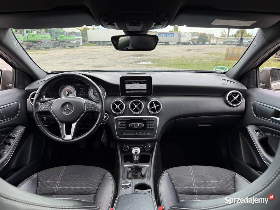 Mercedes A 16 BENZYNA Klimatronik Nawigacja Ledy wielkopolskie Konin sprzedam