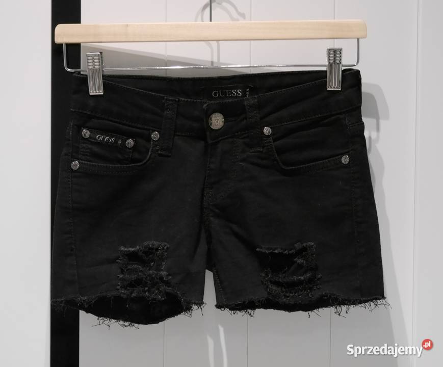 Guess świetne spodenki dziury 34 XS Rozmiar 34(XS) Wrocław