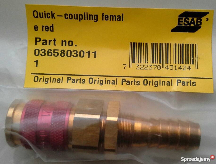 Szybkozłącze ESAB Zabrze
