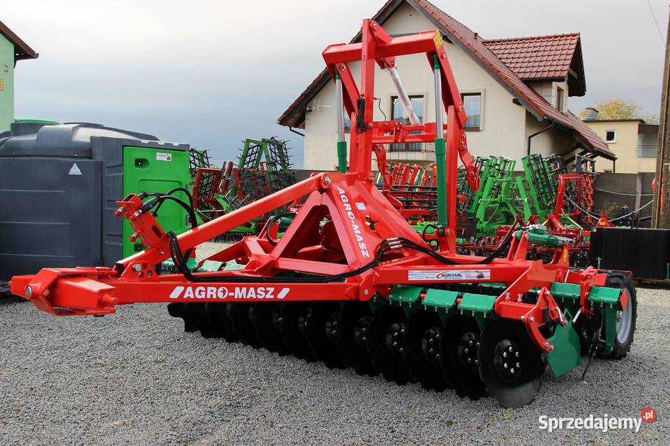 Agregat talerzowy półzawieszany 30 m AgroMasz Rogóźno sprzedam