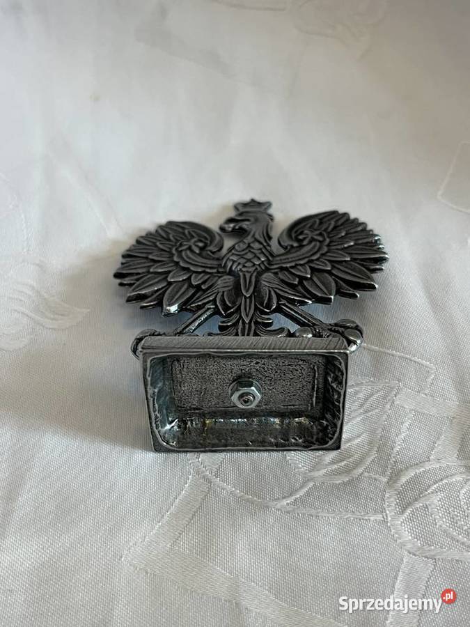 Kolekcjonerski orzeł polski posrebrzany Antyki Kraków