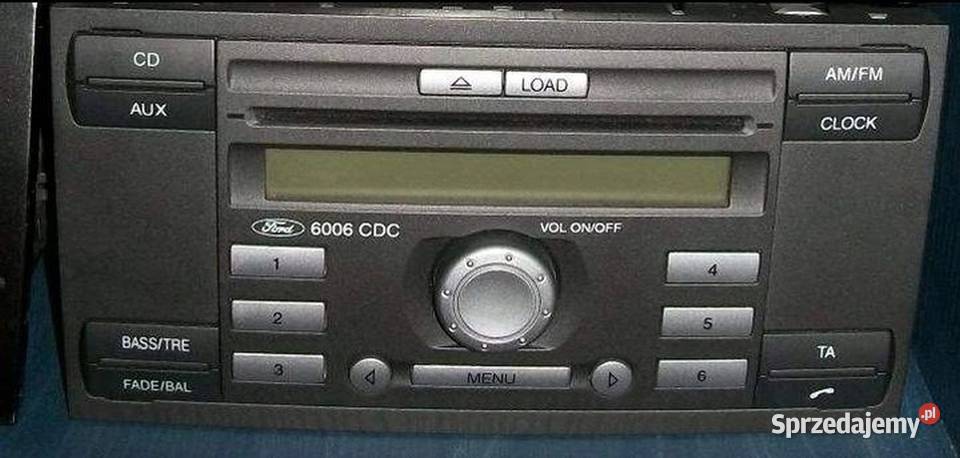 Kod do radia Ford Mondeo Focus Kuga Galaxy Sony Pabianice