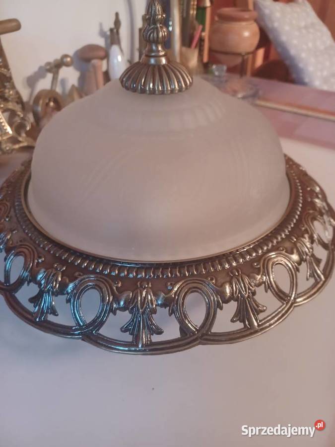 Piękna duża lampa sufitowa plafon Poznań