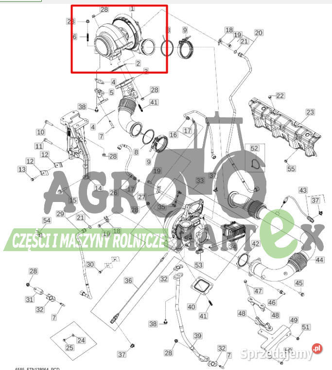 RE550979 TURBOSPRĘŻARKA NISKIE CIŚNIENIE JD Wichrów sprzedam