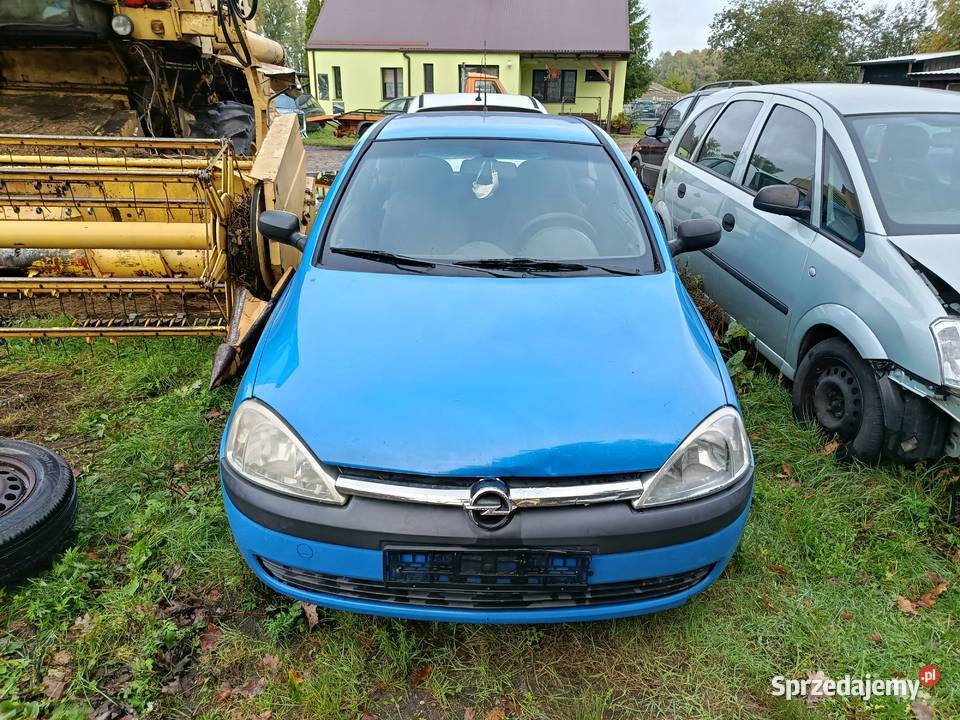 Opel Corsa 10 2002 r dawca części Szklarka Myślniewska
