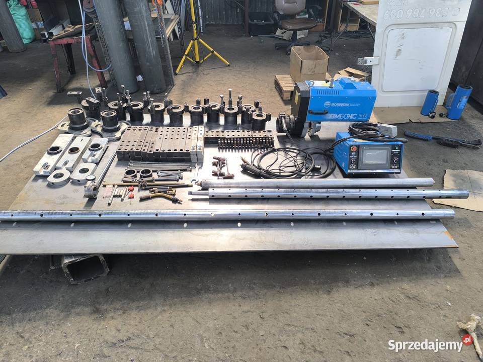 Używana mobilna wytaczarka BM60NC 62700mm zestaw Kraków