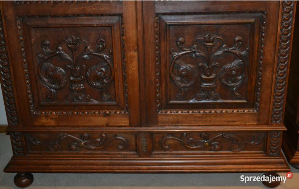 Wspaniała szafa hiszpańskasklep Dąbrowa Górnicza Meble Antyki, Sztuka, Kolekcje