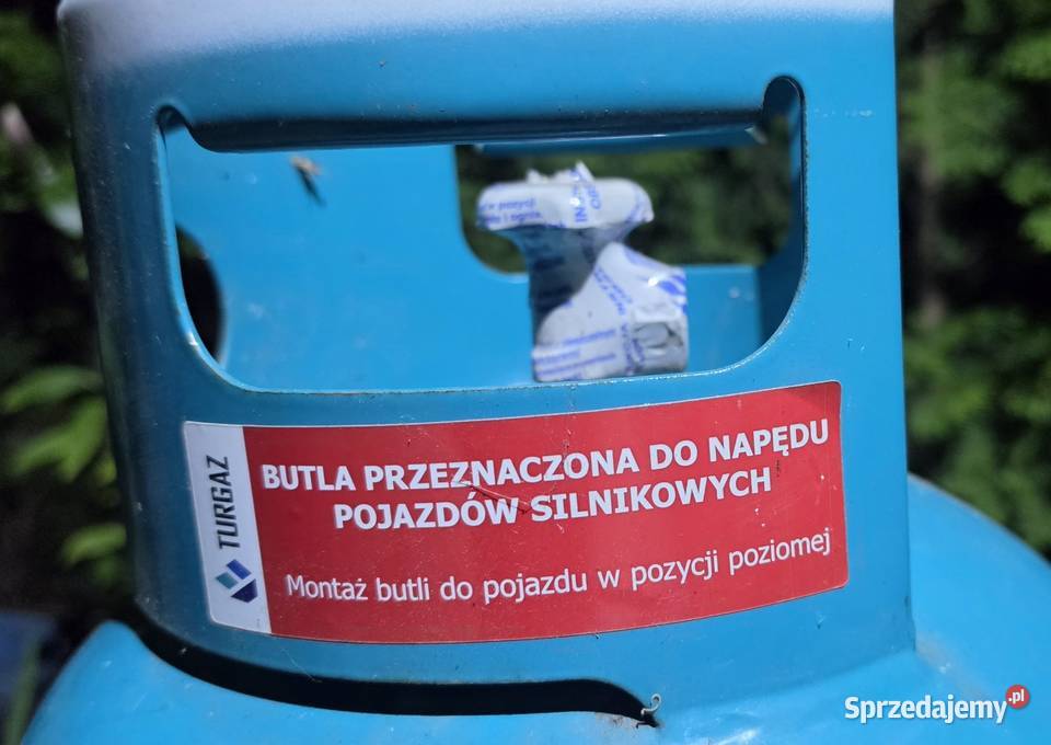 Butla Gazowa 11 Nowa PEŁNA WÓZEK WIDŁOWY Widlak Wałbrzych