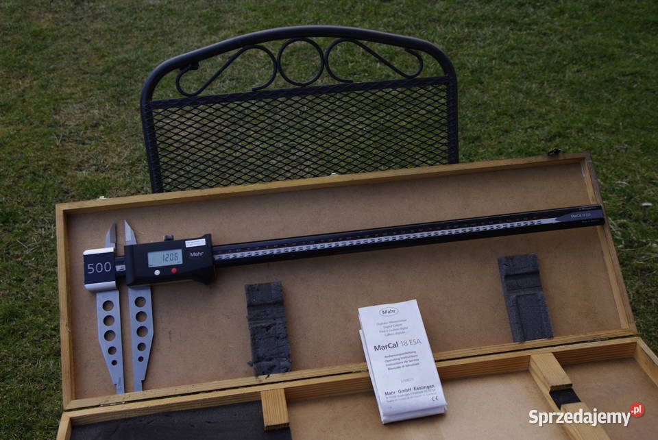 Cyfrowa suwmiarka Mahr MarCal 18 ESA 500 mm Ręczne