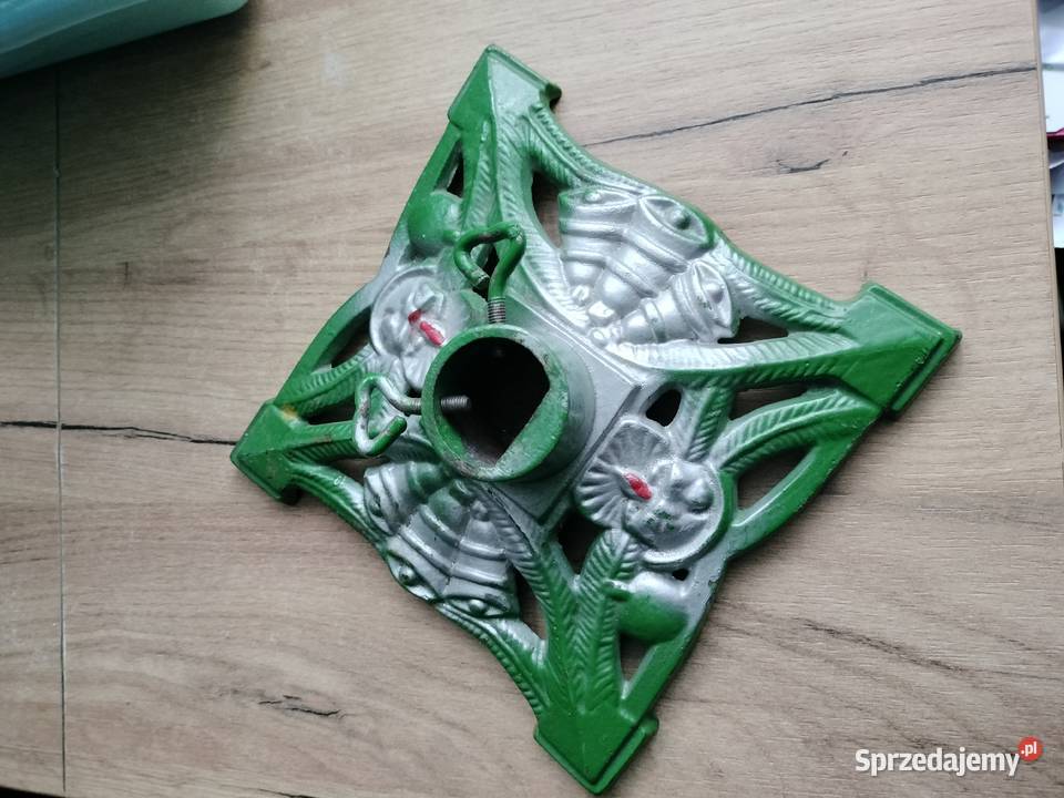Stary żeliwny stojak pod choinkę sprzedam