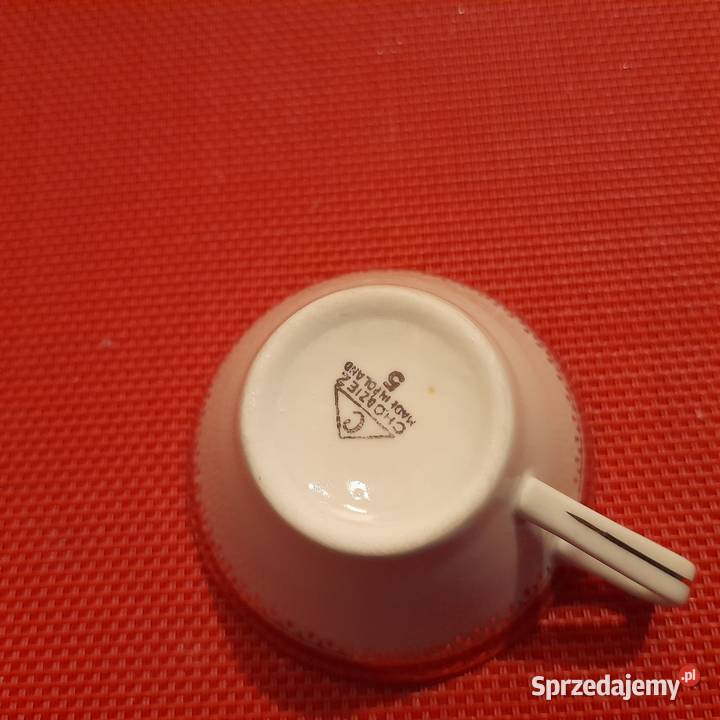 Porcelana PRL Serwis do kawy z Chodzieży Warszawa