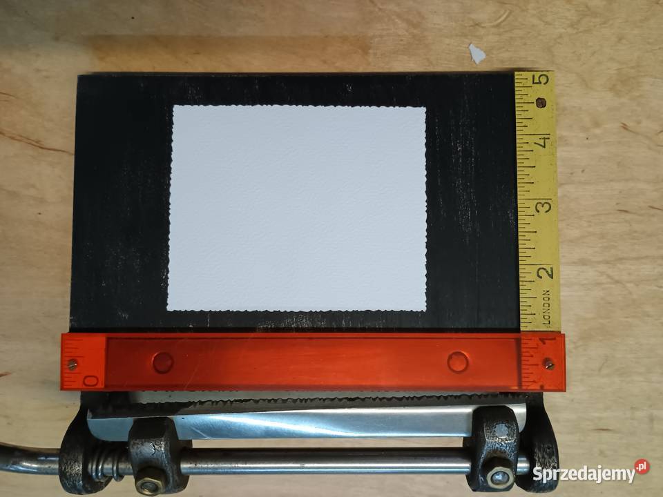 Stara gilotyna fotograficzna Lata 2030 XX w Częstochowa