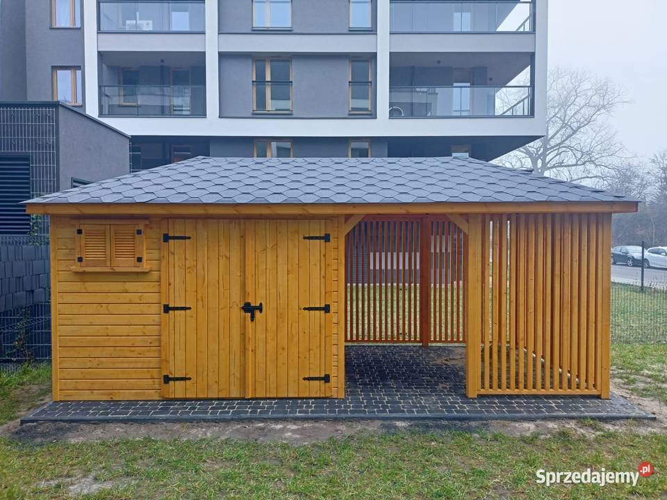 Domek narzędziowy 3x6 Altana Ogrodowa Drewutnia śląskie Częstochowa