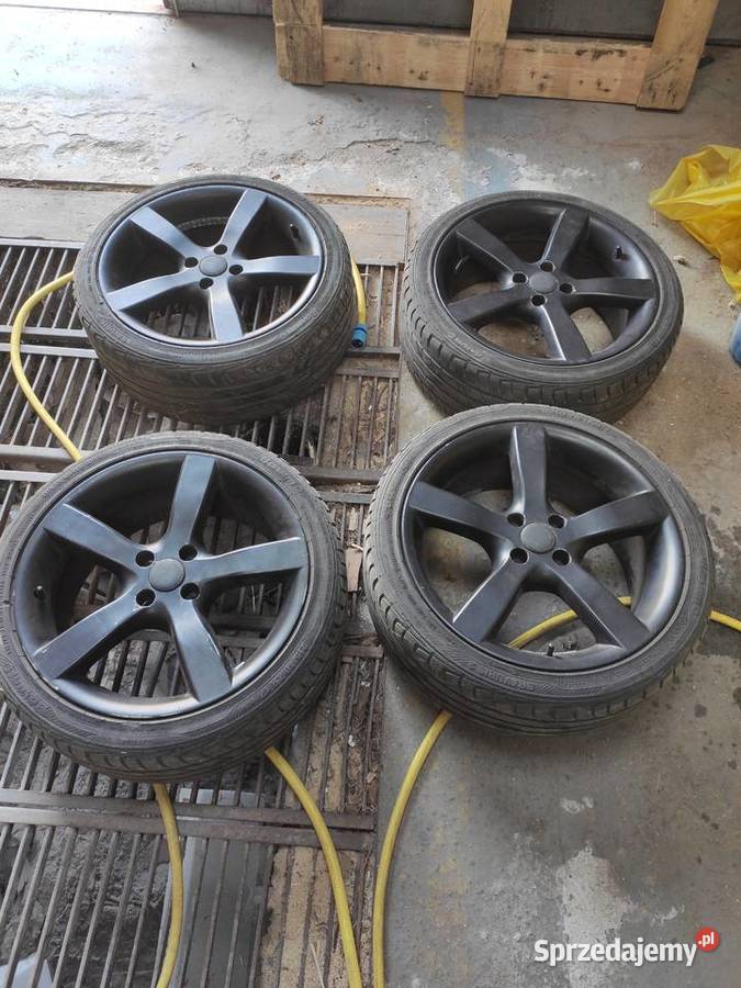 Alufelgi 17 4x100 z oponami 21540 ET 35 75J Raszyn
