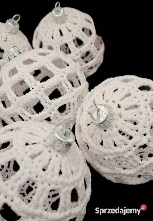 Bombki choinkowe ręcznie wykonane 6 Krzywaczka sprzedam