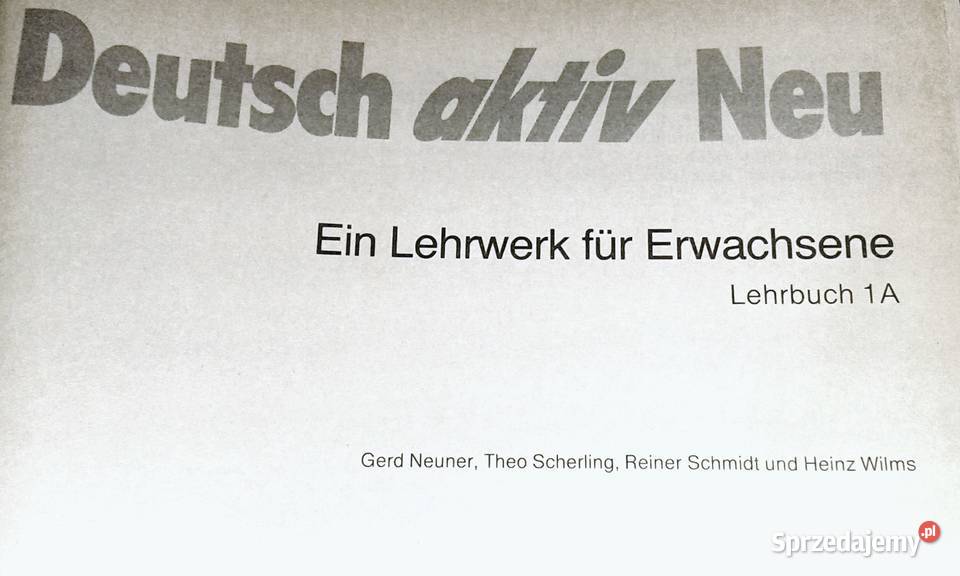 Deutsch aktiv Neu 1A Lehrbuch G Neuner T